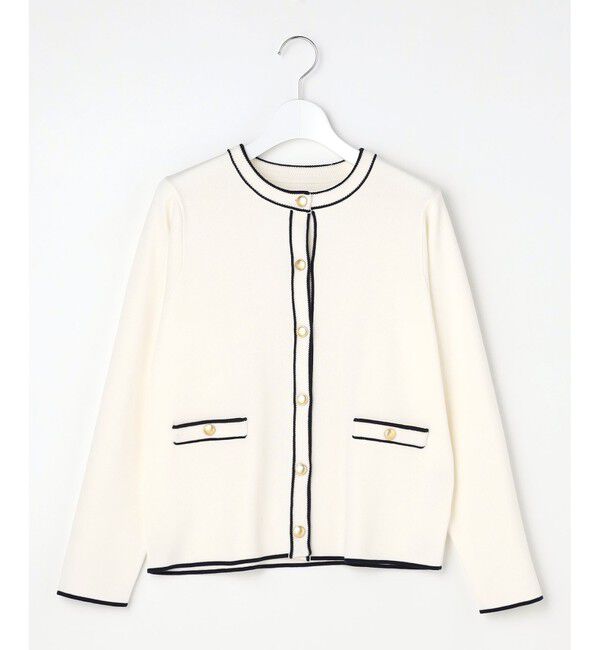 ANY SIS「【花粉リリース】ラインポイント カーディガン」|カーディガン|