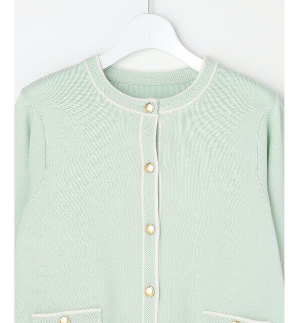 ANY SIS「【花粉リリース】ラインポイント カーディガン」|カーディガン|