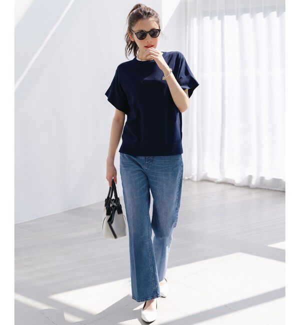 ANY SIS「【アイスタッチ】フレンチスリーブ ニット」|ニット・セーター|