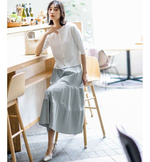 ANY SIS「【アイスタッチ】ハーフスリーブ カーディガン」|カーディガン|