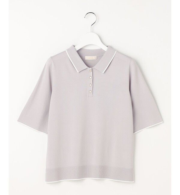 ANY SIS「【アイスタッチ】ポロ ニット」|ニット・セーター|