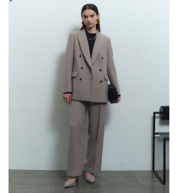 BEIGE,「【VERY NaVY12月号掲載】BUNNELL / ウールダブルブレストジャケット」|テーラードジャケット|