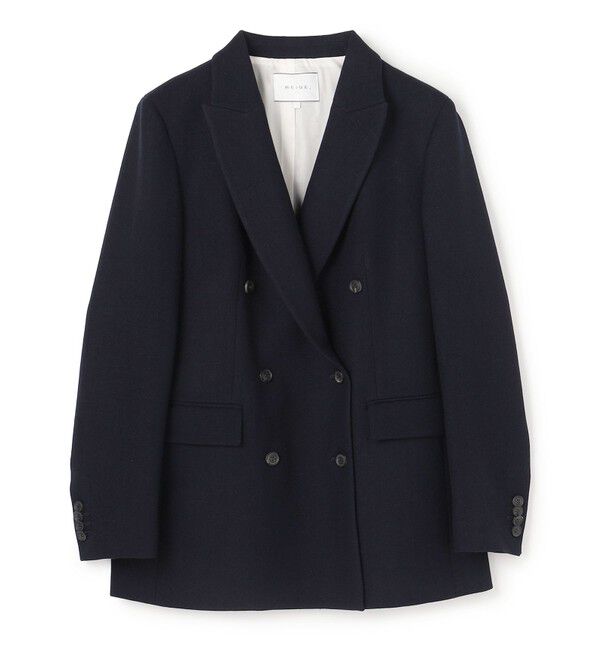 BEIGE,「【VERY NaVY12月号掲載】BUNNELL / ウールダブルブレストジャケット」|テーラードジャケット|