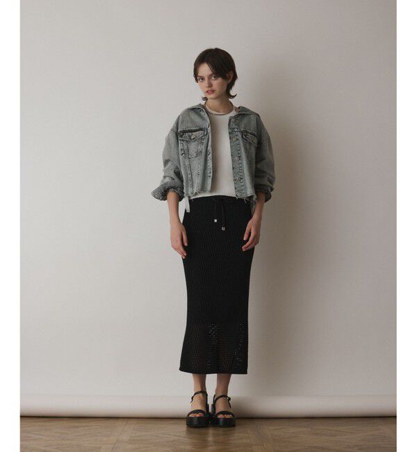 Diagram「フードジップデニムジャケット」|デニムジャケット|