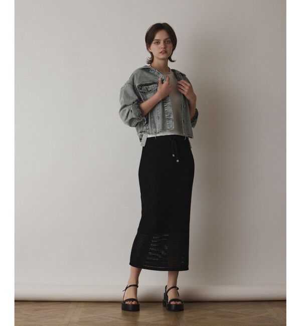 Diagram「フードジップデニムジャケット」|デニムジャケット|