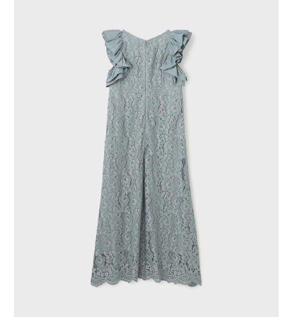 GRACE CONTINENTAL「フリルレースワンピース」|ドレス|