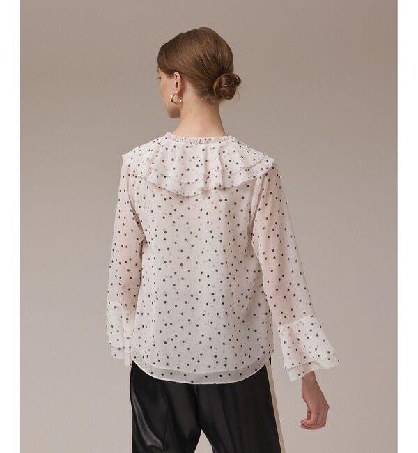 Diagram「ラッフルドットトップ」|シャツ・ブラウス|