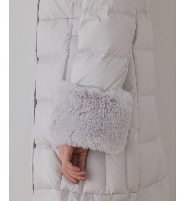 GRACE CONTINENTAL「ファーカラーロングダウン」|ダウン|