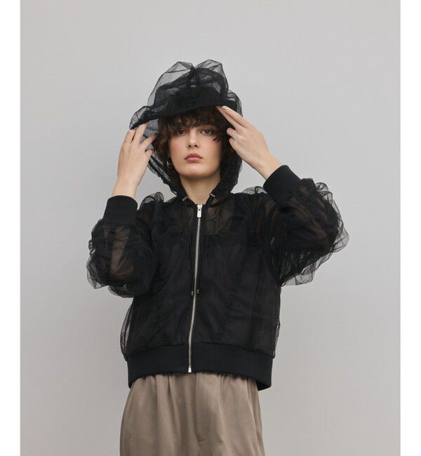 Diagram「チュールパーカー」|ブルゾン・スタジャン|