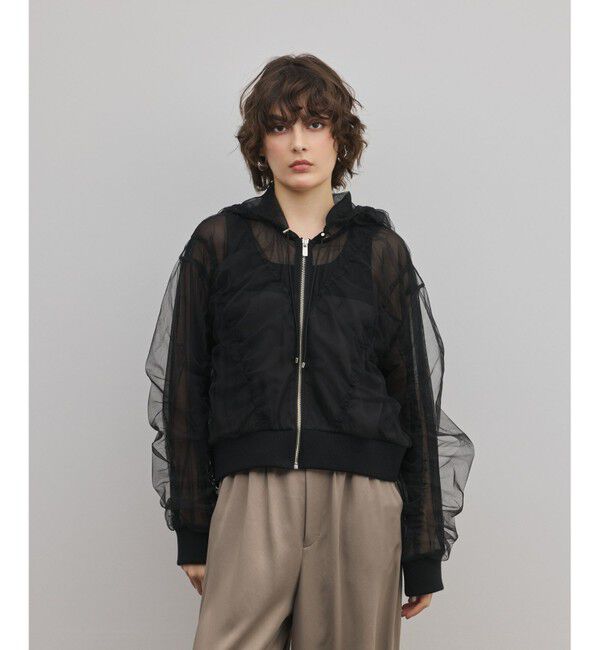 Diagram「チュールパーカー」|ブルゾン・スタジャン|