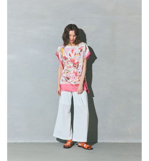 Grace Class「スカーフポンチョトップ」|その他|