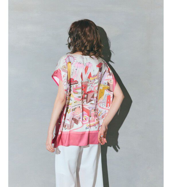 Grace Class「スカーフポンチョトップ」|その他|