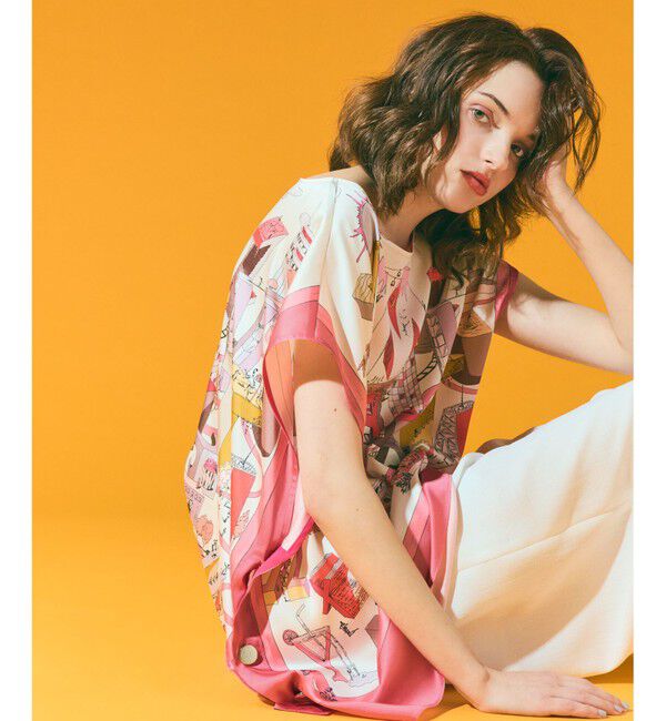 Grace Class「スカーフポンチョトップ」|その他|