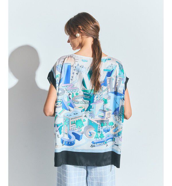 Grace Class「スカーフポンチョトップ」|その他|