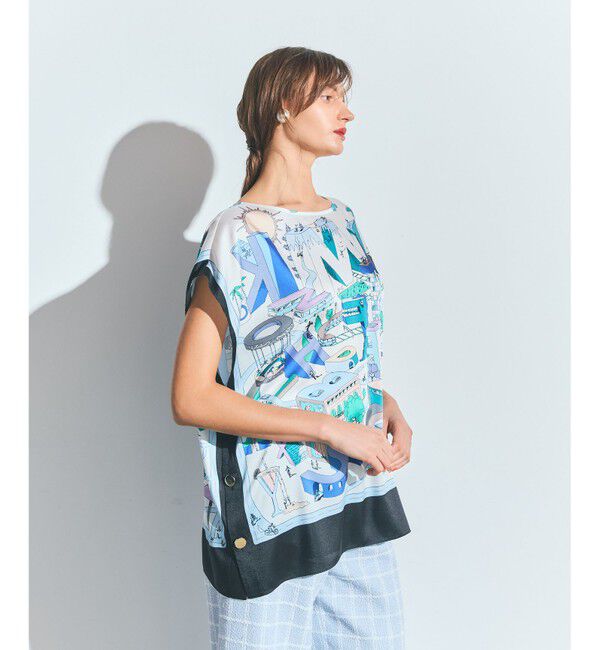 Grace Class「スカーフポンチョトップ」|その他|