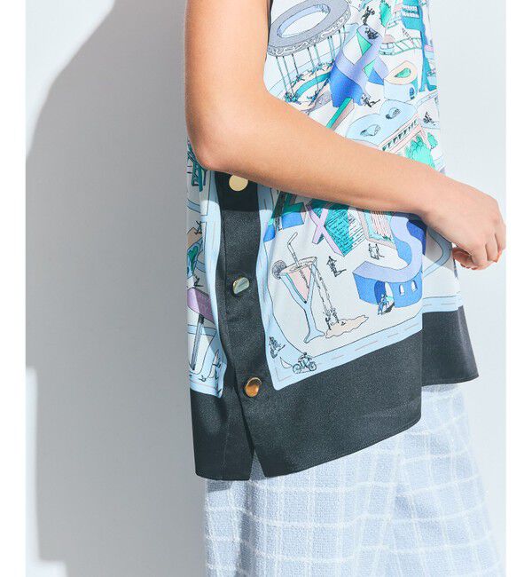 Grace Class「スカーフポンチョトップ」|その他|