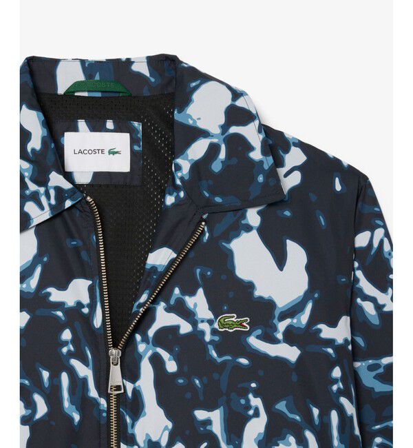 LACOSTE「撥水 防風 メッシュライニング オールオーバーテクニカルジップジャケット」|その他|