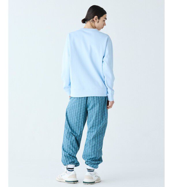 LACOSTE「モノグラムジャカード撥水トラックパンツ」|その他|