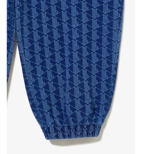 LACOSTE「インディゴスウェットモノグラムトラックパンツ」|その他|