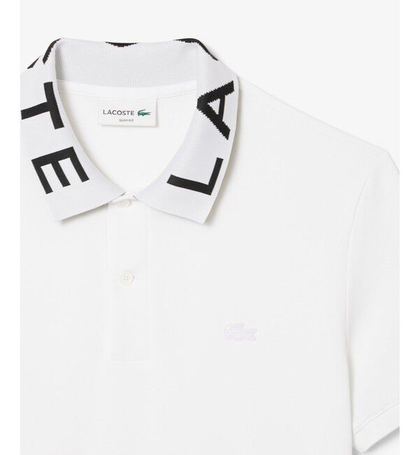 LACOSTE「ジャカードカラーポロシャツ」|ポロシャツ|