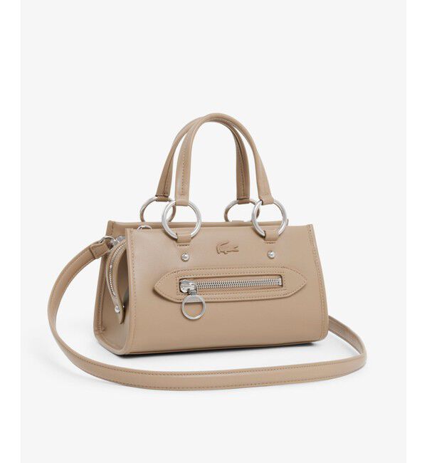LACOSTE「セリス スモール トップハンドルバッグ」|ハンドバッグ|