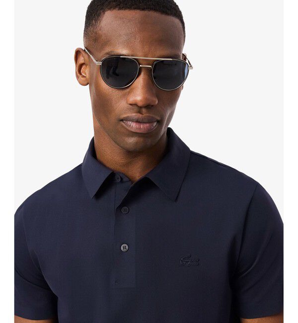 LACOSTE「ミニマルテックポロシャツ」|ポロシャツ|