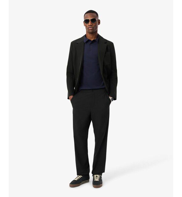 LACOSTE「ミニマルテックポロシャツ」|ポロシャツ|