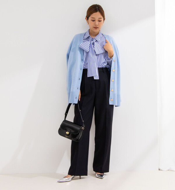 NOLLEY'S「ウォッシャブルウール調愛されイージーワイドパンツ」|その他|