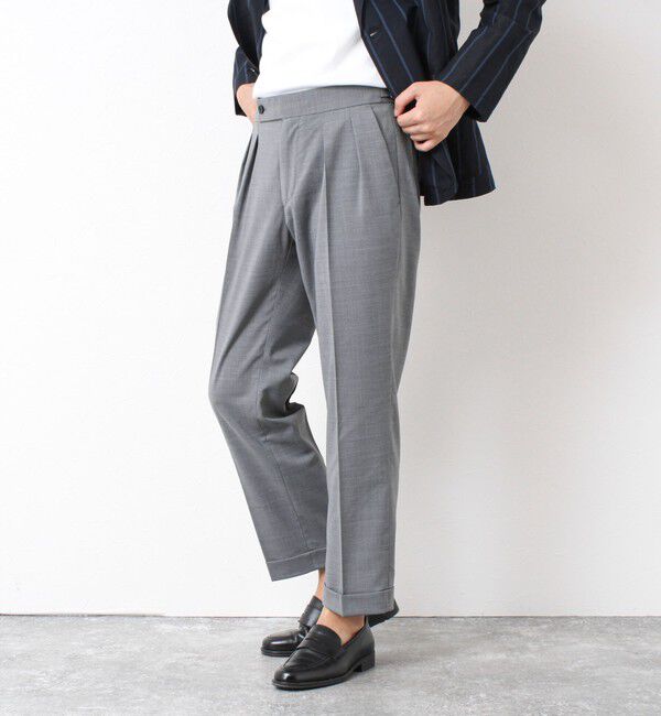 WORK ABOUT「NSN アジャスター付2タックスラックス 25SS」|スラックス|