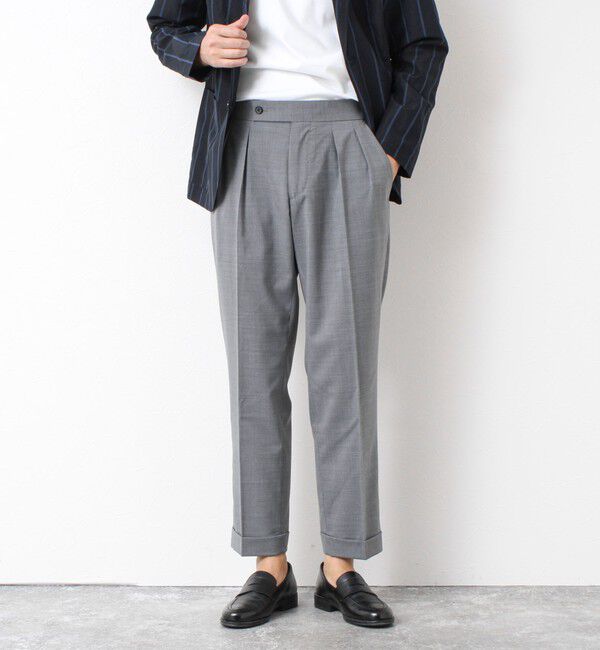 WORK ABOUT「NSN アジャスター付2タックスラックス 25SS」|スラックス|