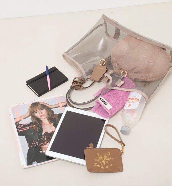 NOLLEY'S「PVCトート＆メッシュ巾着バッグ」|トートバッグ|