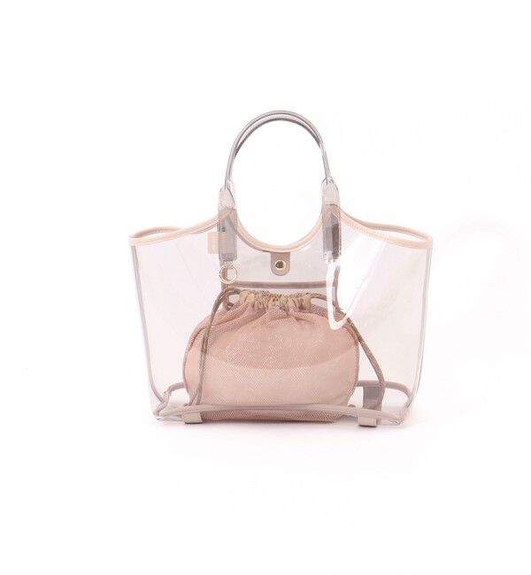 NOLLEY'S「PVCトート＆メッシュ巾着バッグ」|トートバッグ|