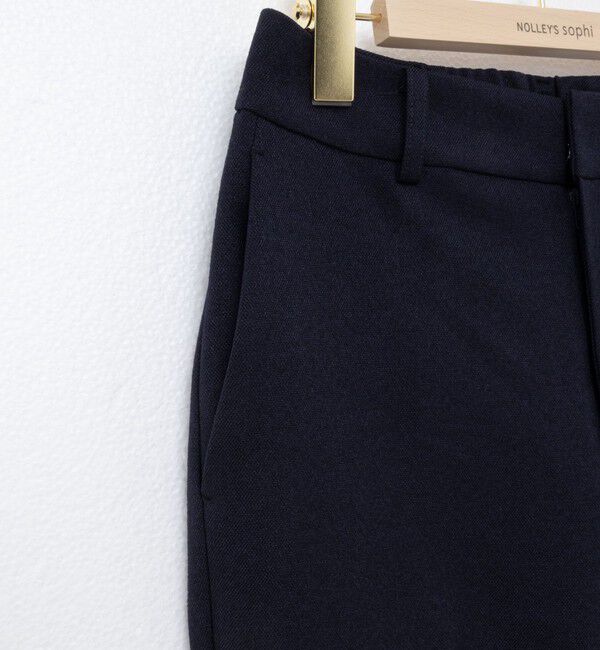 NOLLEY'S sophi「《セットアップ対応》ウォッシャブルウール調テーパードパンツ」|その他|