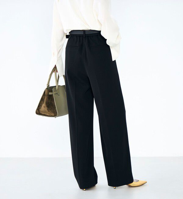 NOLLEY'S sophi「ウォッシャブル強撚ツイルワイドパンツ」|その他|