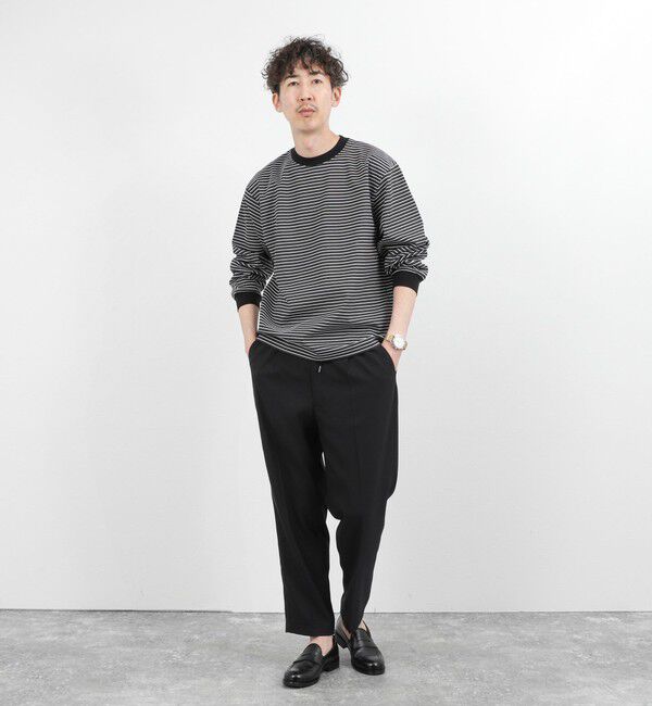 NOLLEY'S goodman「シルケットボーダーロンＴ 26SS」|Tシャツ・カットソー|