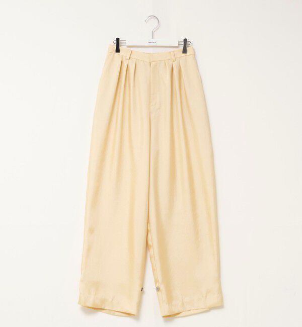 NOLLEY'S「【一部店舗＆WEB限定カラー】ウォッシャブル高機能サテン裾タブ付きパンツ」|その他|