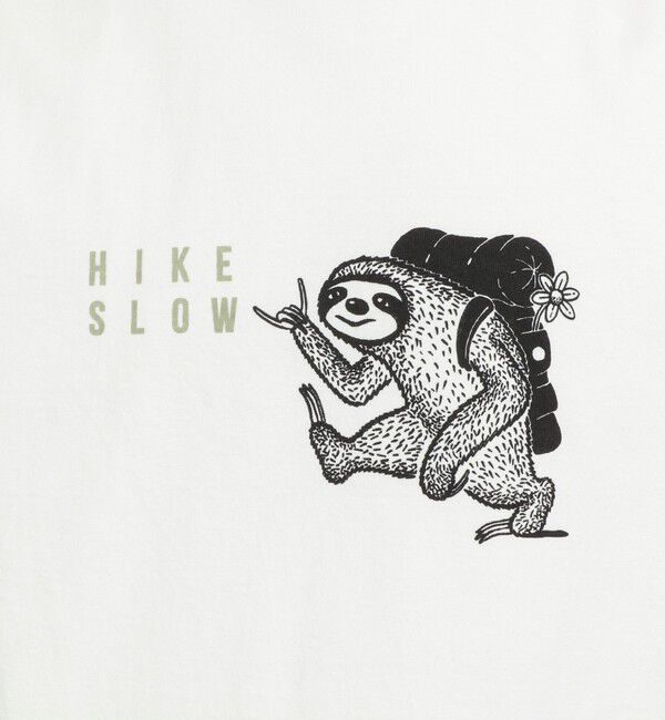 NOLLEY'S goodman「別注 ナマケモノ プリントTシャツ 26SS」|Tシャツ・カットソー|