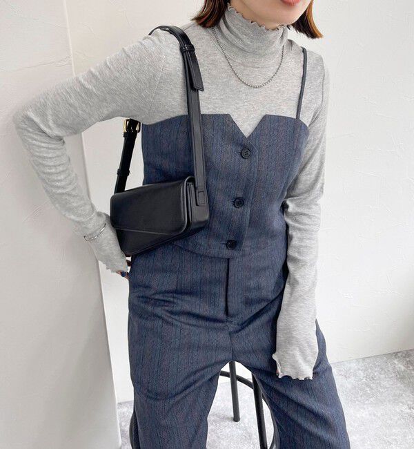 fredy emue「ヘリンボーンキャミビスチェ」|キャミソール|