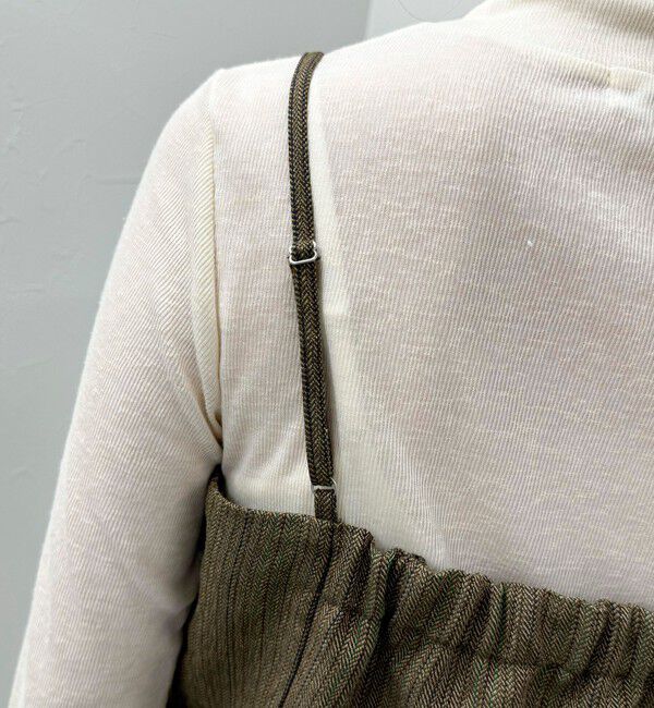 fredy emue「ヘリンボーンキャミビスチェ」|キャミソール|