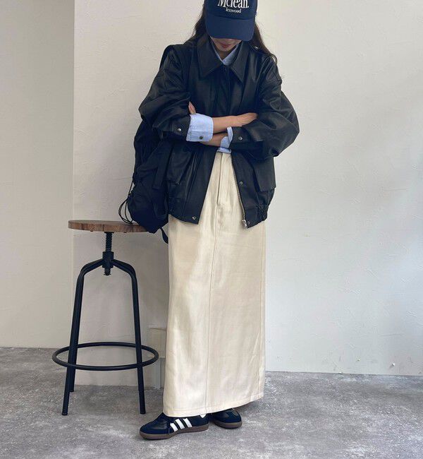 fredy emue「マルチファブリック タイトスカート」|スカート|