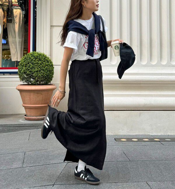 fredy emue「マルチファブリック タイトスカート」|スカート|