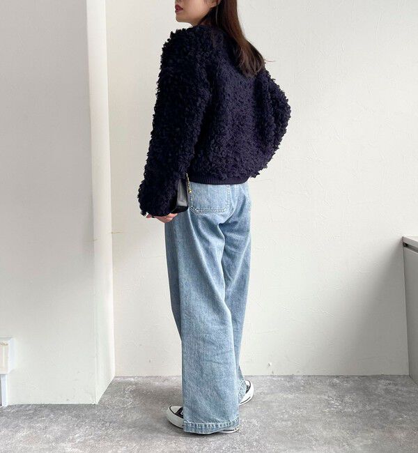 fredy emue「ニットフリンジカーディガン」|カーディガン|