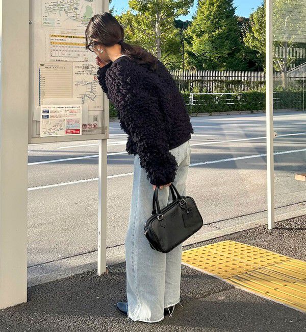 fredy emue「ニットフリンジカーディガン」|カーディガン|