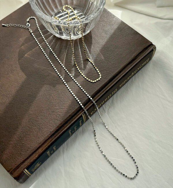 fredy emue「丸チェーンミドルネックレス」|ネックレス|