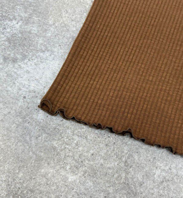 fredy emue「スラブテレコタンクトップ」|Tシャツ・カットソー|