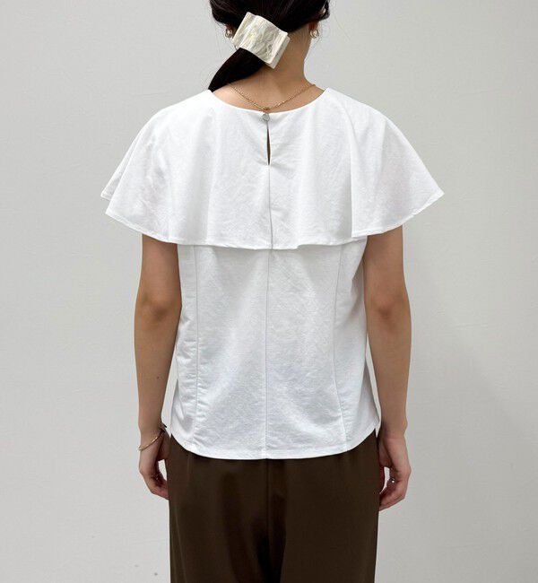 fredy emue「ラッフルカットソーブラウス」|Tシャツ・カットソー|