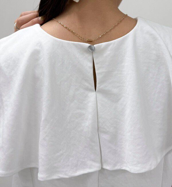 fredy emue「ラッフルカットソーブラウス」|Tシャツ・カットソー|