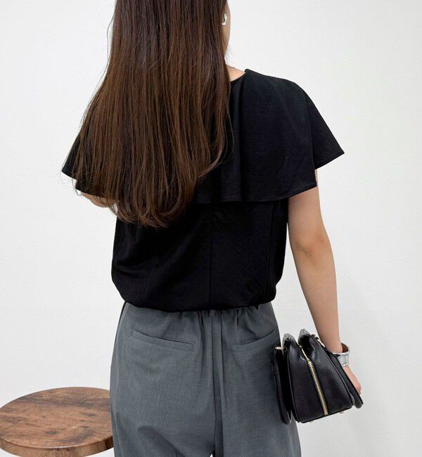 fredy emue「ラッフルカットソーブラウス」|Tシャツ・カットソー|