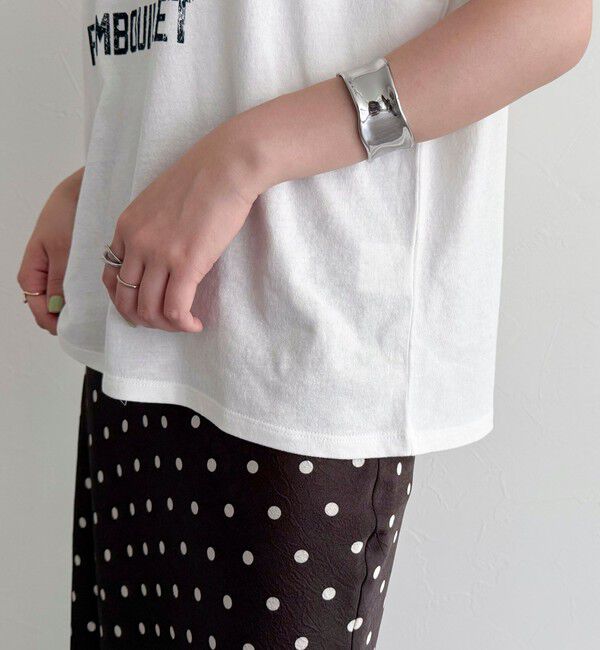 fredy emue「ヴィンテージライクピグメントTシャツ」|Tシャツ・カットソー|