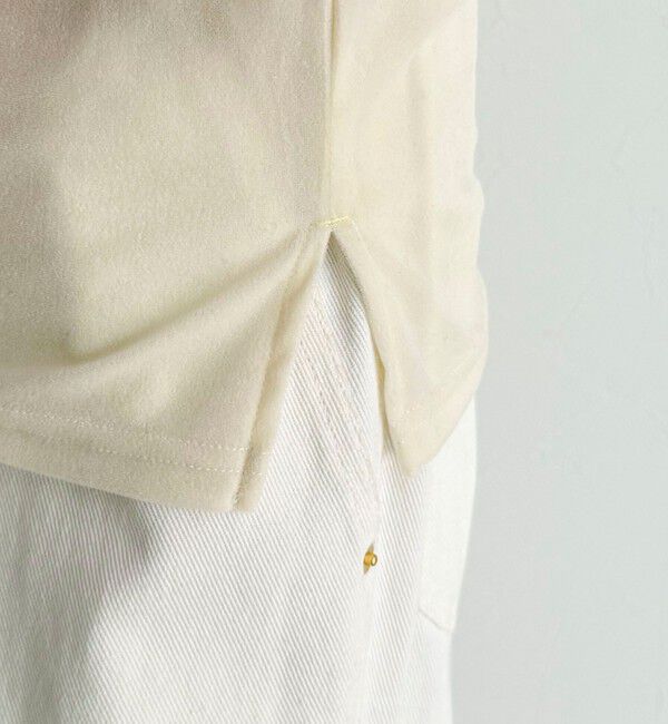 fredy emue「ベロア半袖Tシャツ」|Tシャツ・カットソー|